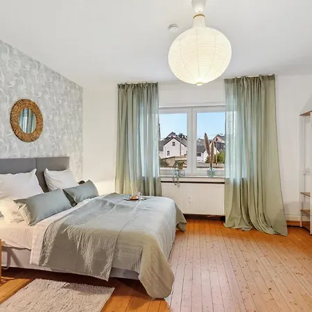 Ddhomes 4 Raum 7 Betten Mit Terrasse Naehe Am Rhein *